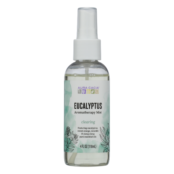 Aura Cacia Clearing Eucalyptus Aromatherapy Mist - 4 Ounce