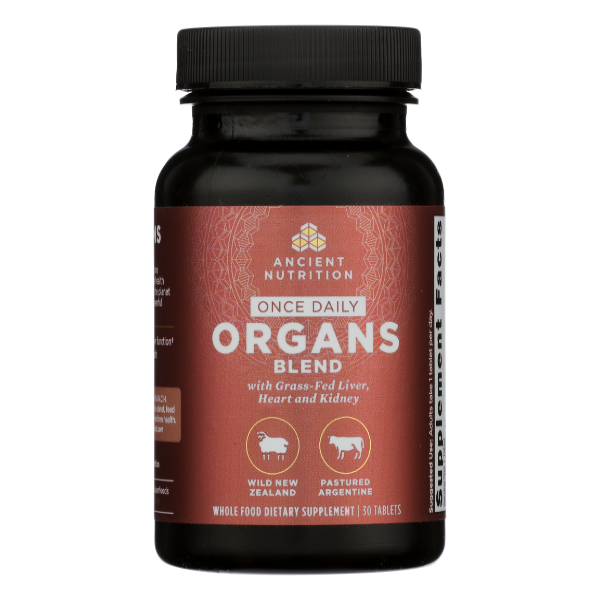 Ancient Nutrition Glandular Once Daily Organs Blend - 30 Each