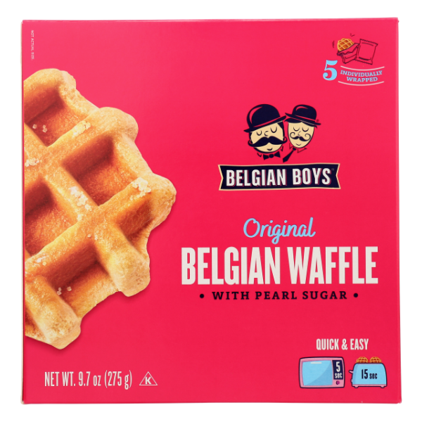 Belgian Boys Original Belgian Waffle - 9.7 Ounce