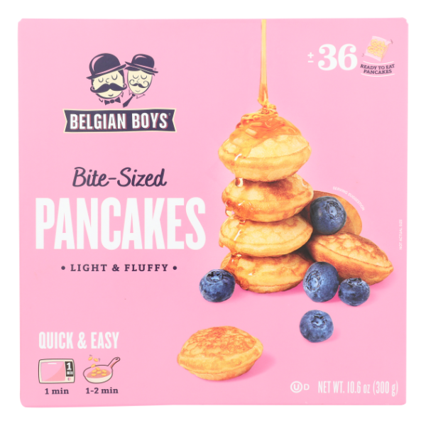 Belgian Boys Bite Sized Pancakes - 36 Each