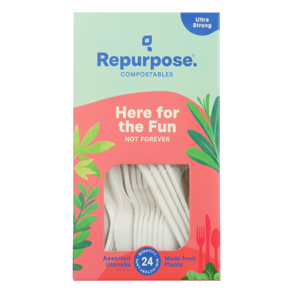 Repurpose Compostable Assorted Utensils - 24 Each