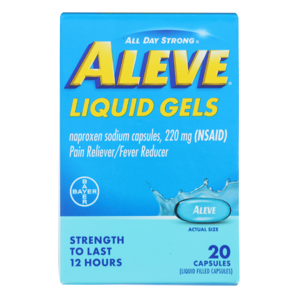 Aleve Liquid Gels - 20 Each