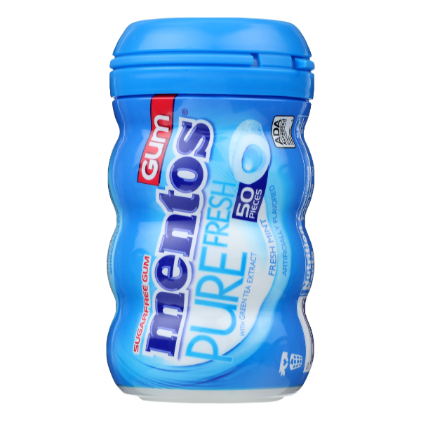 Mentos Gum Purefresh Mint Gum - 3.53 Ounce