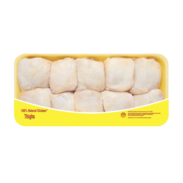 All Natural Chicken Thighs Family Pack - 5 Pound