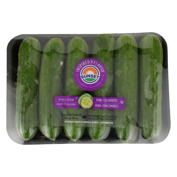 Mini Seedless Cucumbers - 16 Ounce