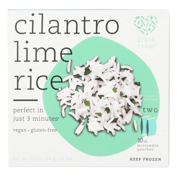 Grain Trust Cilantro Lime Rice - 20 Ounce