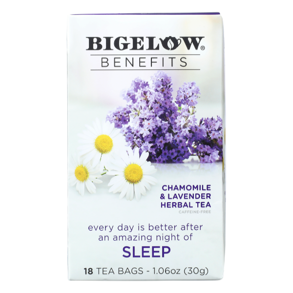 Bigelow Benefits Chamomile And Lavender Herbal Tea 18ct - 1.06 Ounce