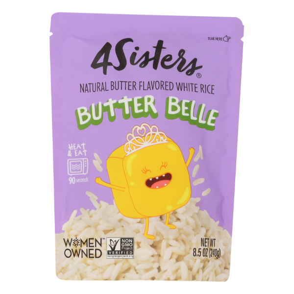 4sisters Butter Belle White Rice - 8.5 Ounce