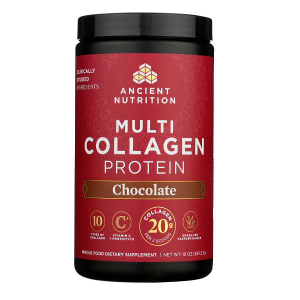Ancient Nutrition Multi Collagen Chocolate 24 Srv - 283 Gram
