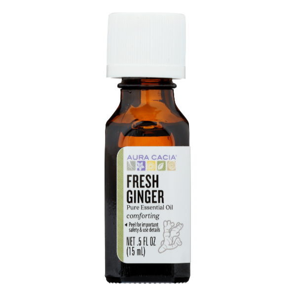 Aura Cacia Fresh Ginger Essential Oil - 0.5 Fluid ounce