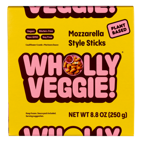 Wholly Veggie Plant Based Mozzarella Sticks - 8.8 Ounce