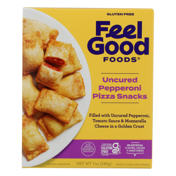 Feel Good Foods Uncured Pepperoni Bites - 7 Ounce