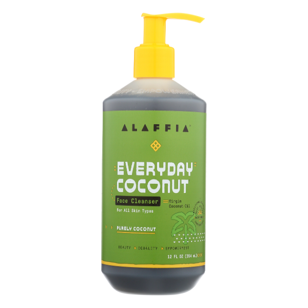 Alaffia Purely Coconut Everyday Coconut Cleansing Face Wash - 12 Fluid ounce