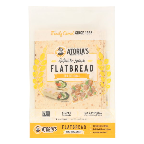 Atoria's Traditional Lavash - 10 Ounce