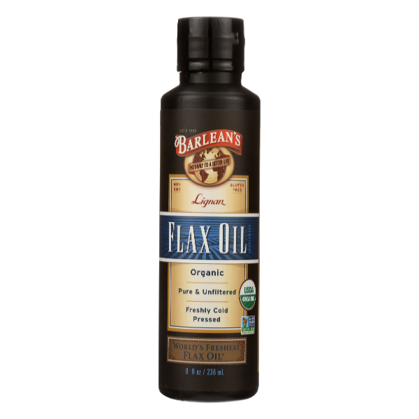 Barlean's Organic Lignan Flax Oil - 8 Fluid ounce