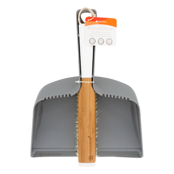 Full Circle Home Brush Dustpan Set White - 1 Each