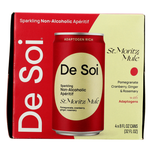 De Soi Sparkling Non Alcoholic Mule Mocktail - 32 Fluid ounce