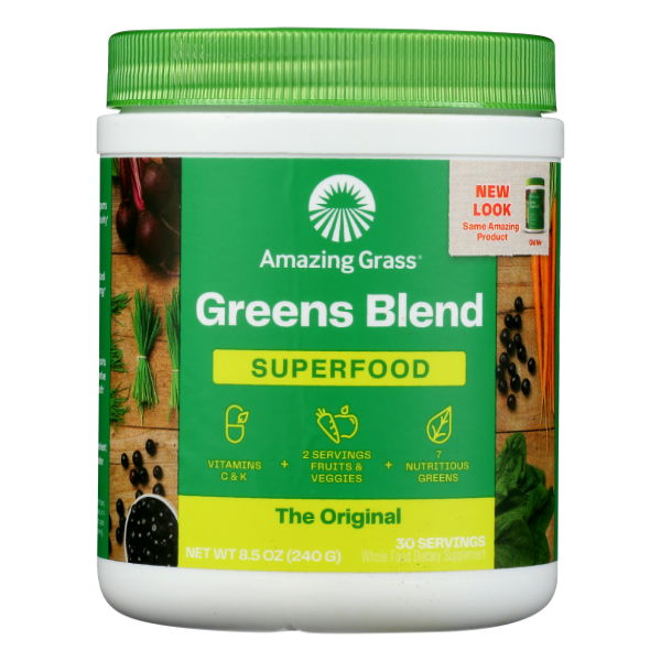 Amazing Grass Green Superfood Original Powder - 8.5 Ounce