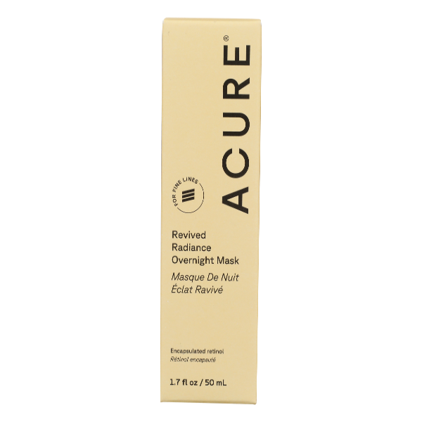 Acure Mask Revived Overnight - 1.7 Fluid ounce