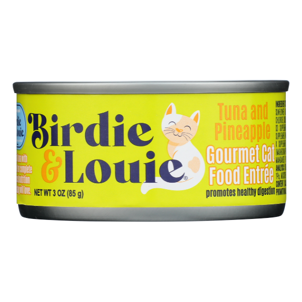 Birdie And Louie Food Cat Wet Tuna Pnapl - 3 Ounce