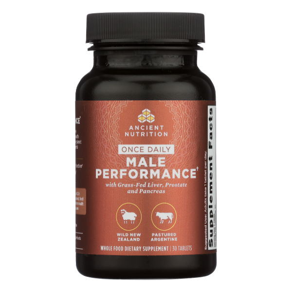 Ancient Nutrition Glandular Once Daily Male Performance - 30 Each