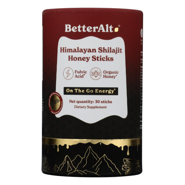 Better Altshilajit Honey Sticks Cinnamon - 30 Each