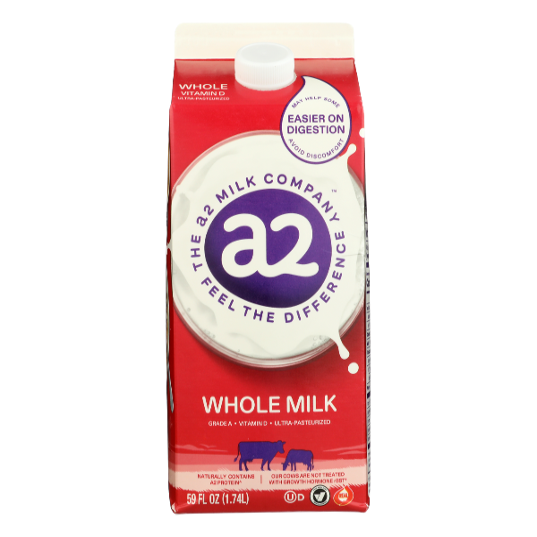 A2 Milk Whole Milk - 59 Fluid ounce