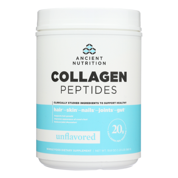 Ancient Nutrition Collagen Peptides Unflavored - 560 Gram