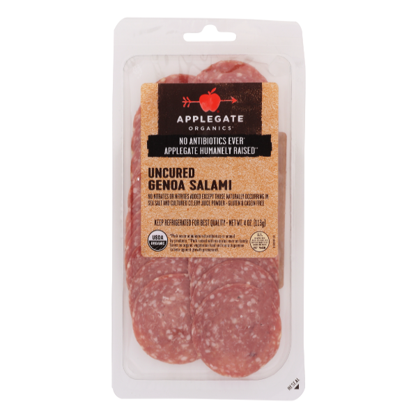 Applegate Og Genoa Salami - 4 Ounce