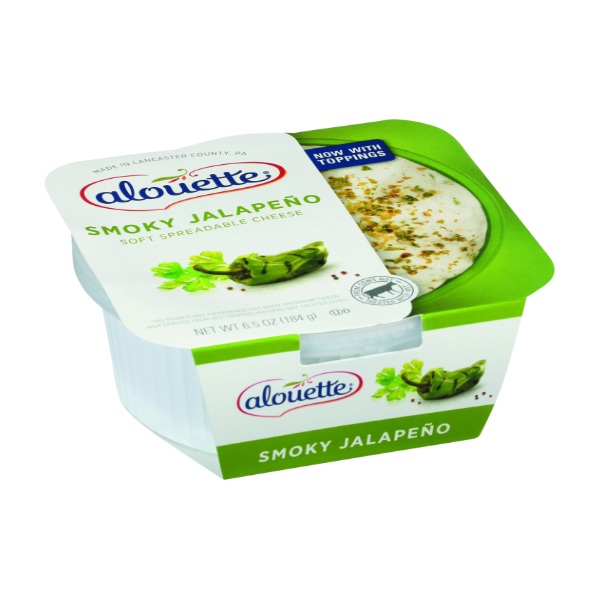 Alouette Smoky Jalapeno Soft Spreadable Cheese - 6.5 Ounce