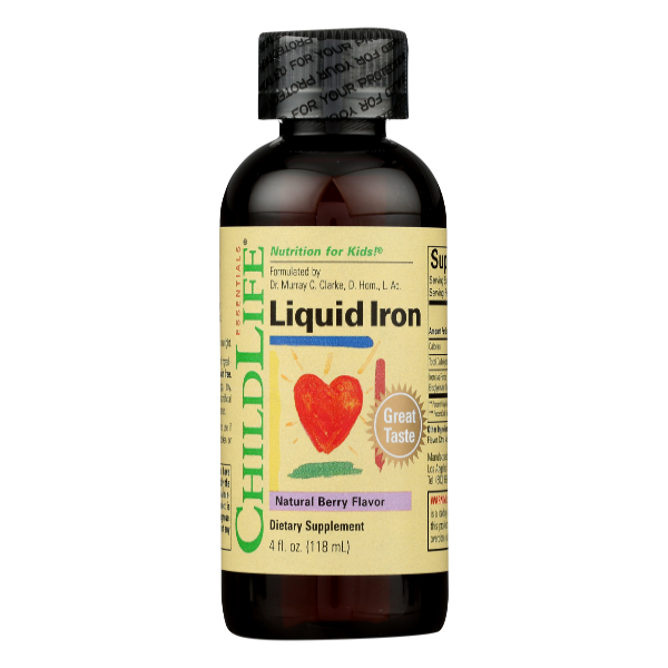 Child Life Essentials Berry Flavor Liquid Iron - 4 Fluid ounce