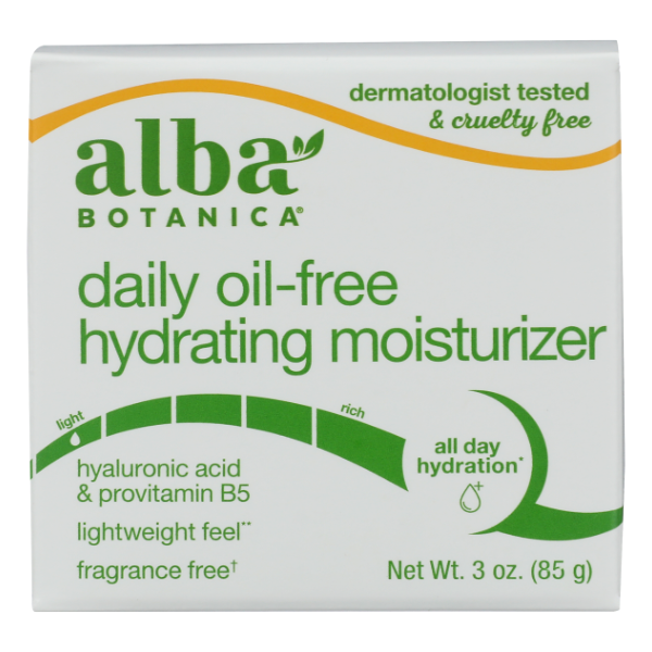 Alba Botanica Refining Aloe & Green Tea Hawaiian Oil Free Moisturizer - 3 Ounce