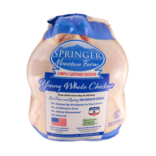 Antibiotic Free Whole Chicken - 4.5 Pound