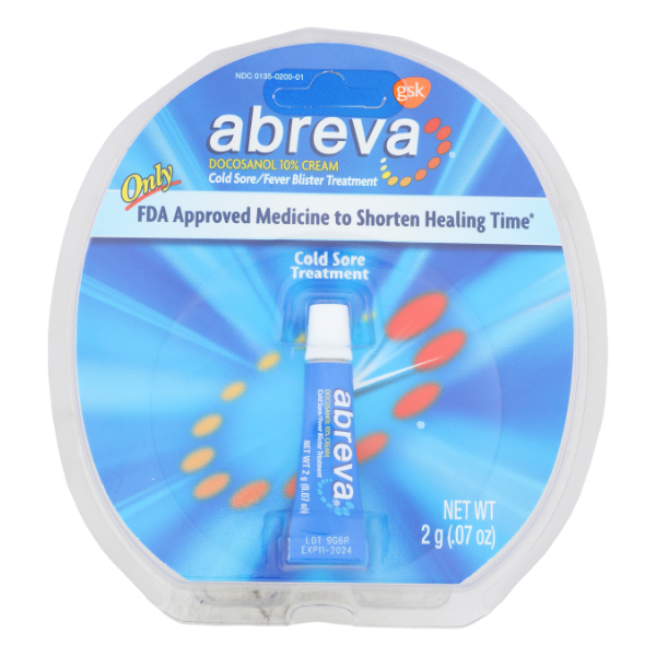 Abreva Cold Sore & Fever Blister Treatment - 0.07 Ounce
