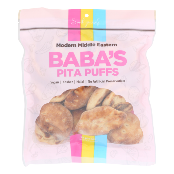 Baba's Pita Puffs - 8.5 Ounce