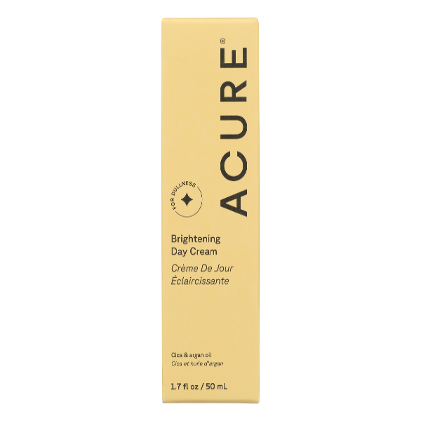 Acure Brilliantly Brightening Day Cream With Coq10 & Argan Oil - 1.7 Ounce