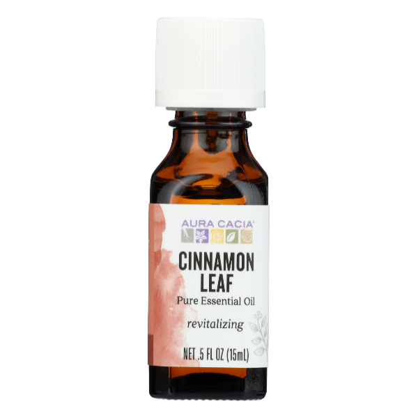 Aura Cacia Cinnamon Leaf Essential Oil - 0.5 Ounce