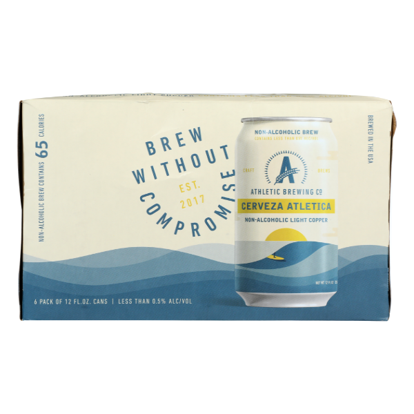 Athletic Brewing Co. Non-alcoholic Beer Seasonal 6 Pack - 12 Fl Oz Cans - 72 Fluid ounce