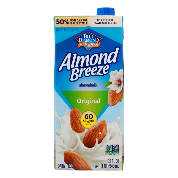 Blue Diamond Almond Breeze Original Almond Milk - 32 Fluid ounce