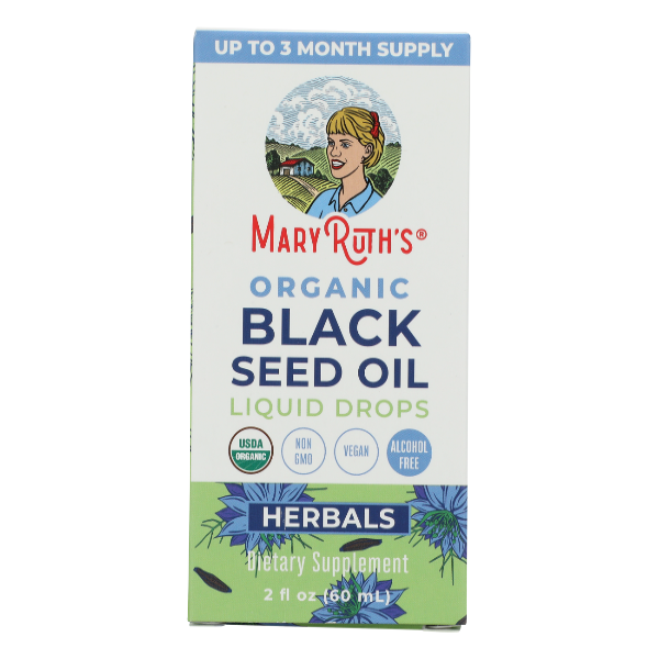 Mary Ruth's Black Seed Oil Drops - 2 Fluid ounce