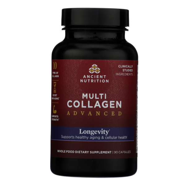 Ancient Nutrition Multi Collagen Advanced Longevity - 90 Each