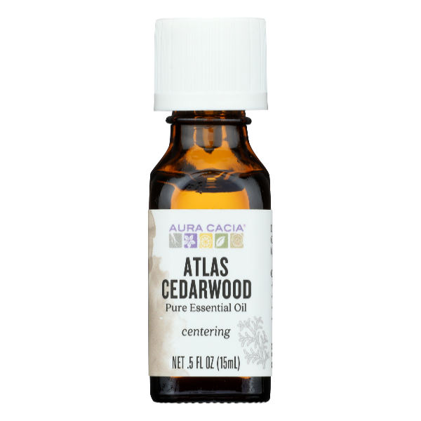 Aura Cacia Atlas Cedarwood Essential Oil - 0.5 Fluid ounce