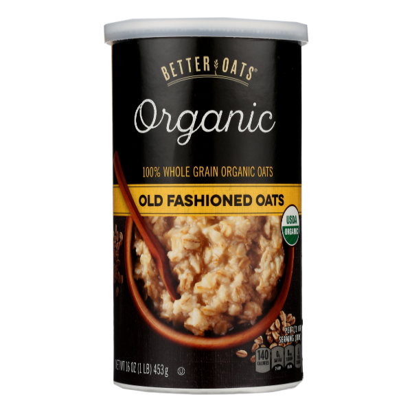 Better Oats Organic Old Fashioned Oats - 16 Ounce