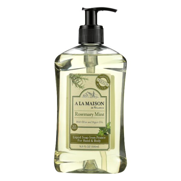 A La Maison French Rosemary Mint Hand Soap - 16.9 Fluid ounce