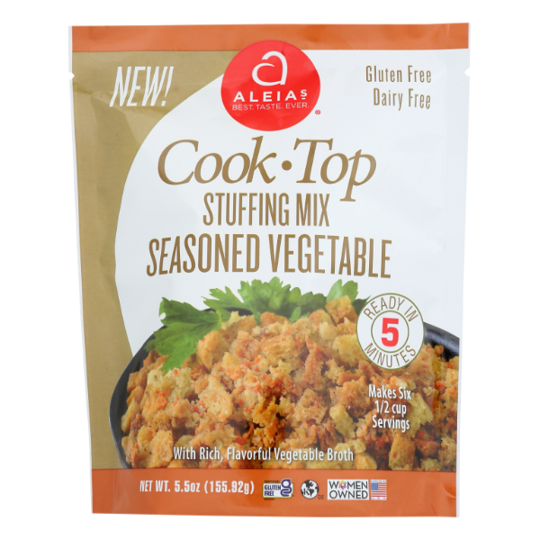 Aleias Stuffing Mix Seasoned Vegetable - 5.5 Ounce