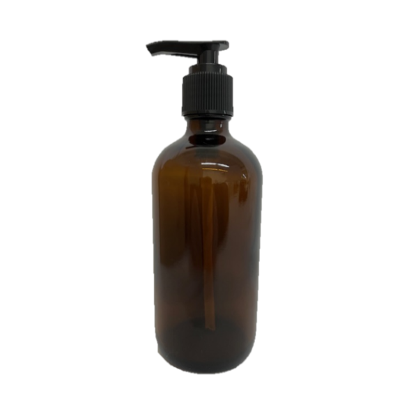 Amber Glass Bottle - 8 Fluid ounce