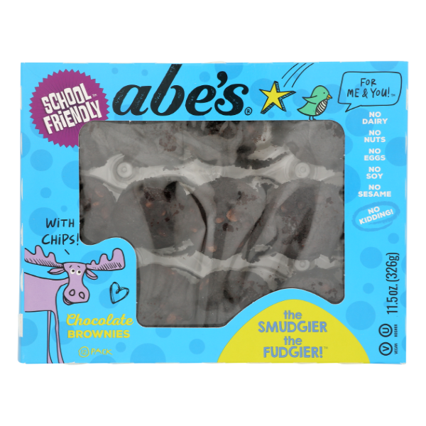 Abe's Vegan Fudge Brownies - 11.5 Ounce