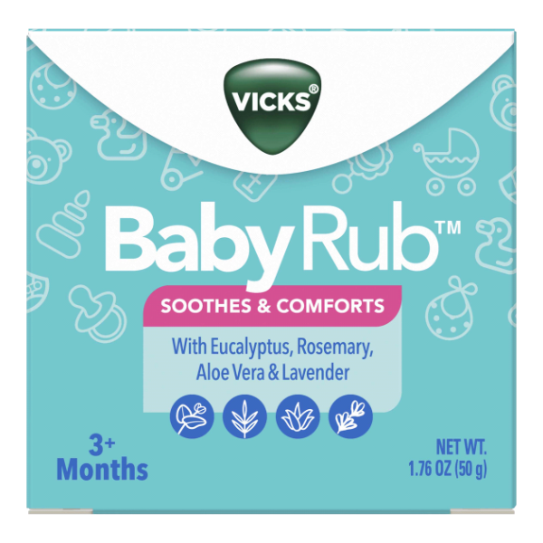 Vicks Baby Rub Soothing Ointment - 1.76 Ounce