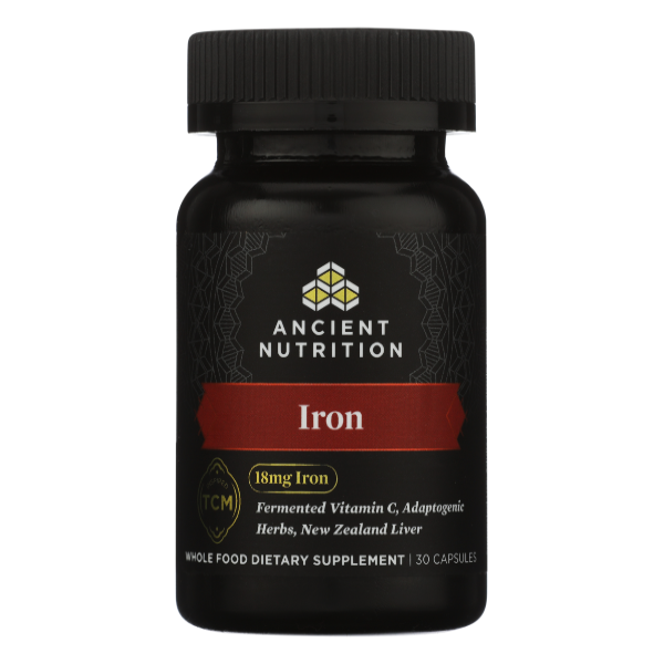 Ancient Nutrition Ancient Nutrients Iron - 30 Each
