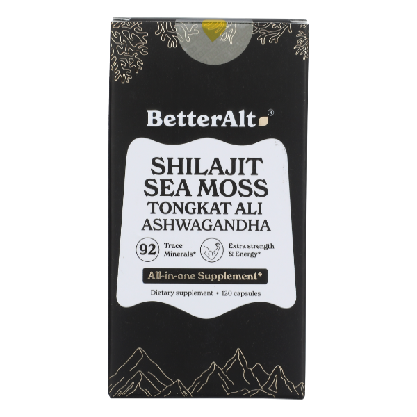 Better Altshilajit Seamoss - 120 Each